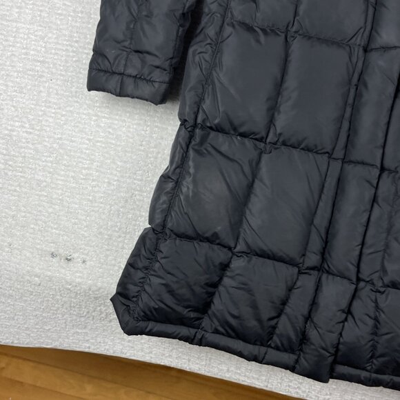 The North Face Jacket Womens S Black 600 Goose Down Metropolis Long Parka Coat - Picture 8 of 16